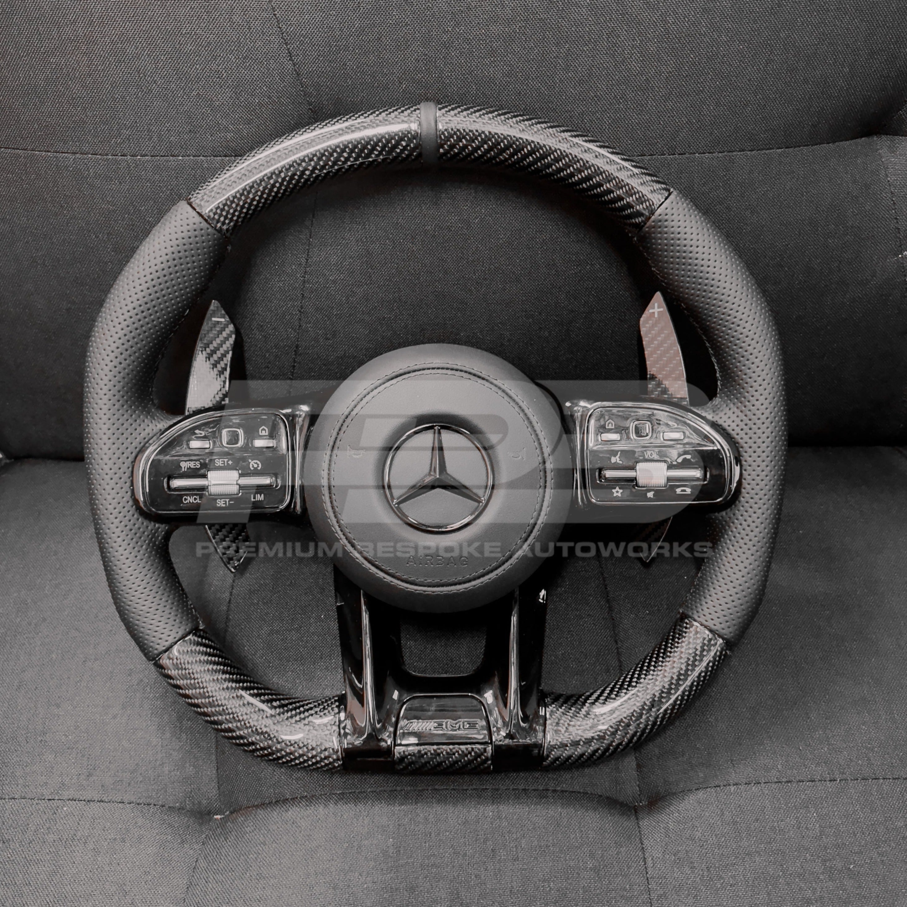 Mercedes S63 AMG Custom Steering Wheel
