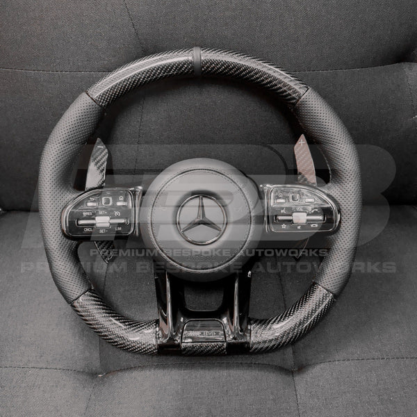Mercedes S63 AMG W222 Facelift Custom Steering Wheel, Build Your Own