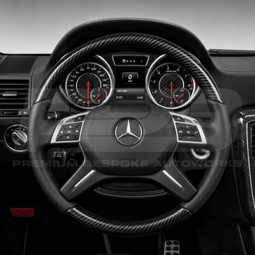 Mercedes g63 w463 carbon fibre steering wheel