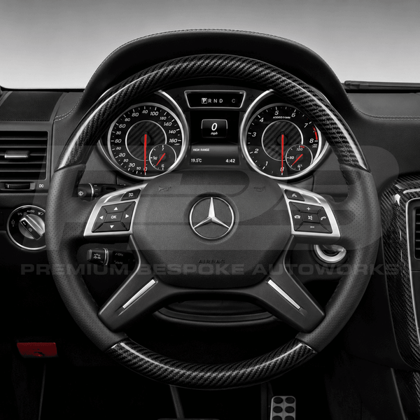 Mercedes G63 AMG W463 Facelift Custom Steering Wheel, Build Your Own