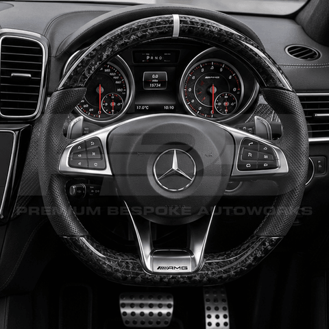 Mercedes GLE 63 W166 Facelift Custom Steering Wheel, Build Your Own