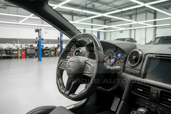 Nissan GT-R R35 EBA Custom Steering Wheel, Build Your Own