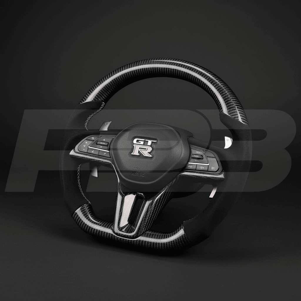 Nissan gtr eba steering wheel
