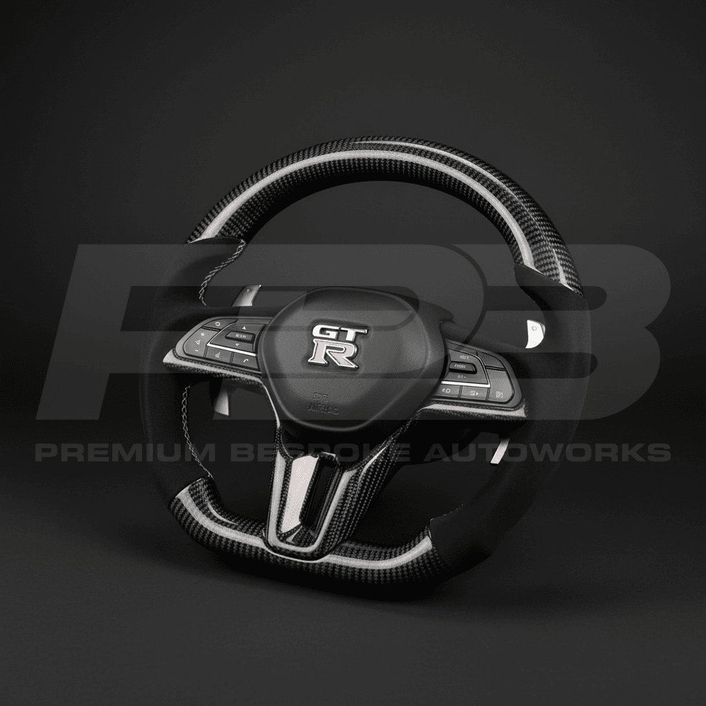 Nissan gtr eba steering wheel