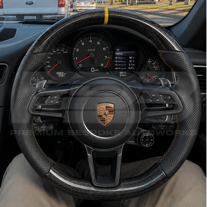 Porsche 911 991.2 carbon fibre steering wheel
