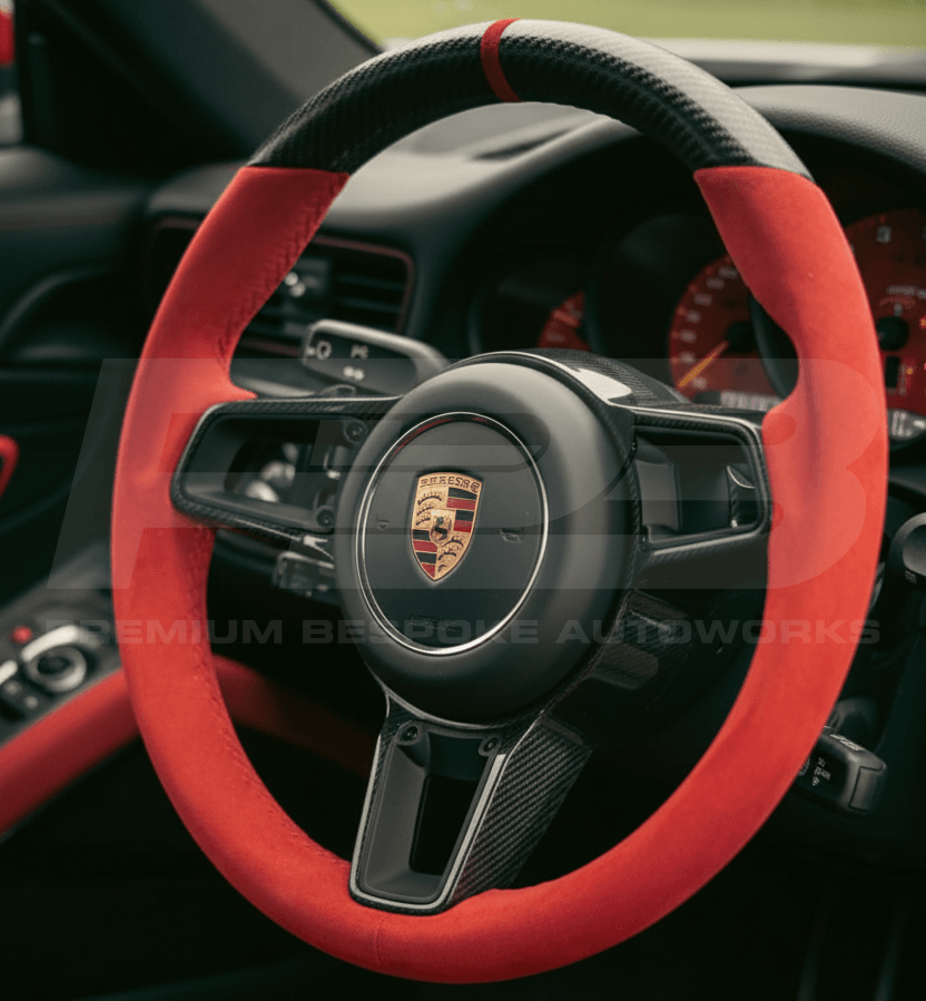Porsche 911 991.2 custom steering wheel