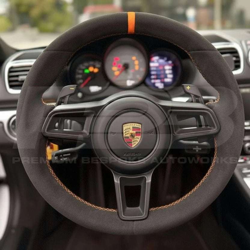 Porsche 991.2 custom steering wheel