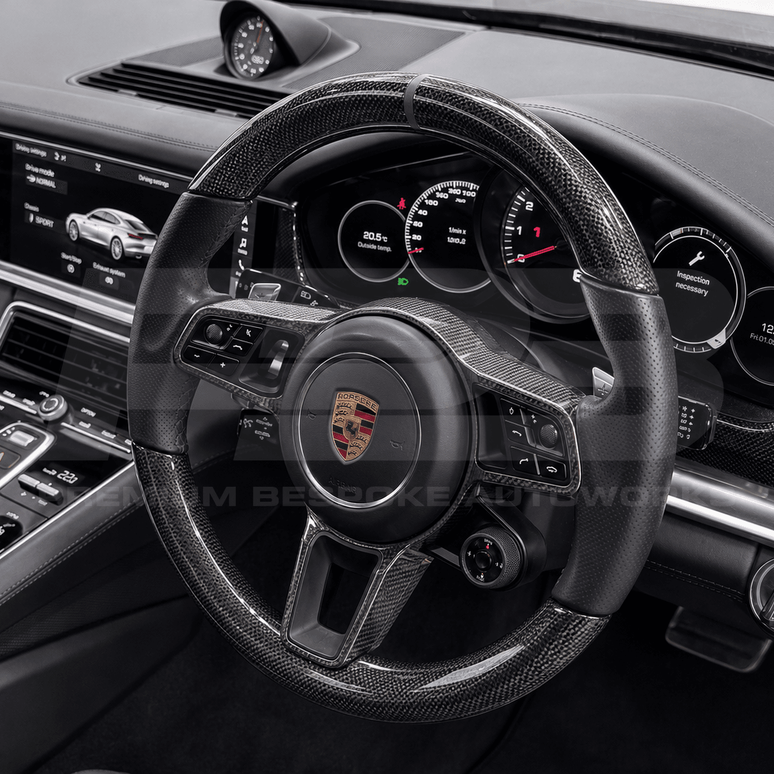 Porsche panamera 971 custom steering wheel