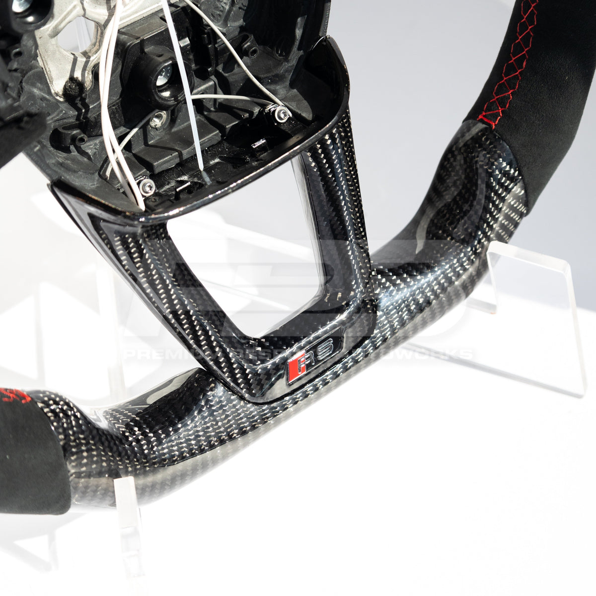 Audi RS Q8 Carbon Fibre Steering Wheel | Premium Bespoke AutoWorks