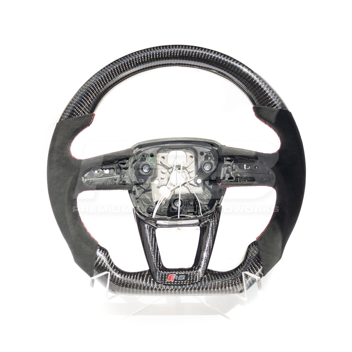 Audi RS Q8 Carbon Fibre Steering Wheel | Premium Bespoke AutoWorks