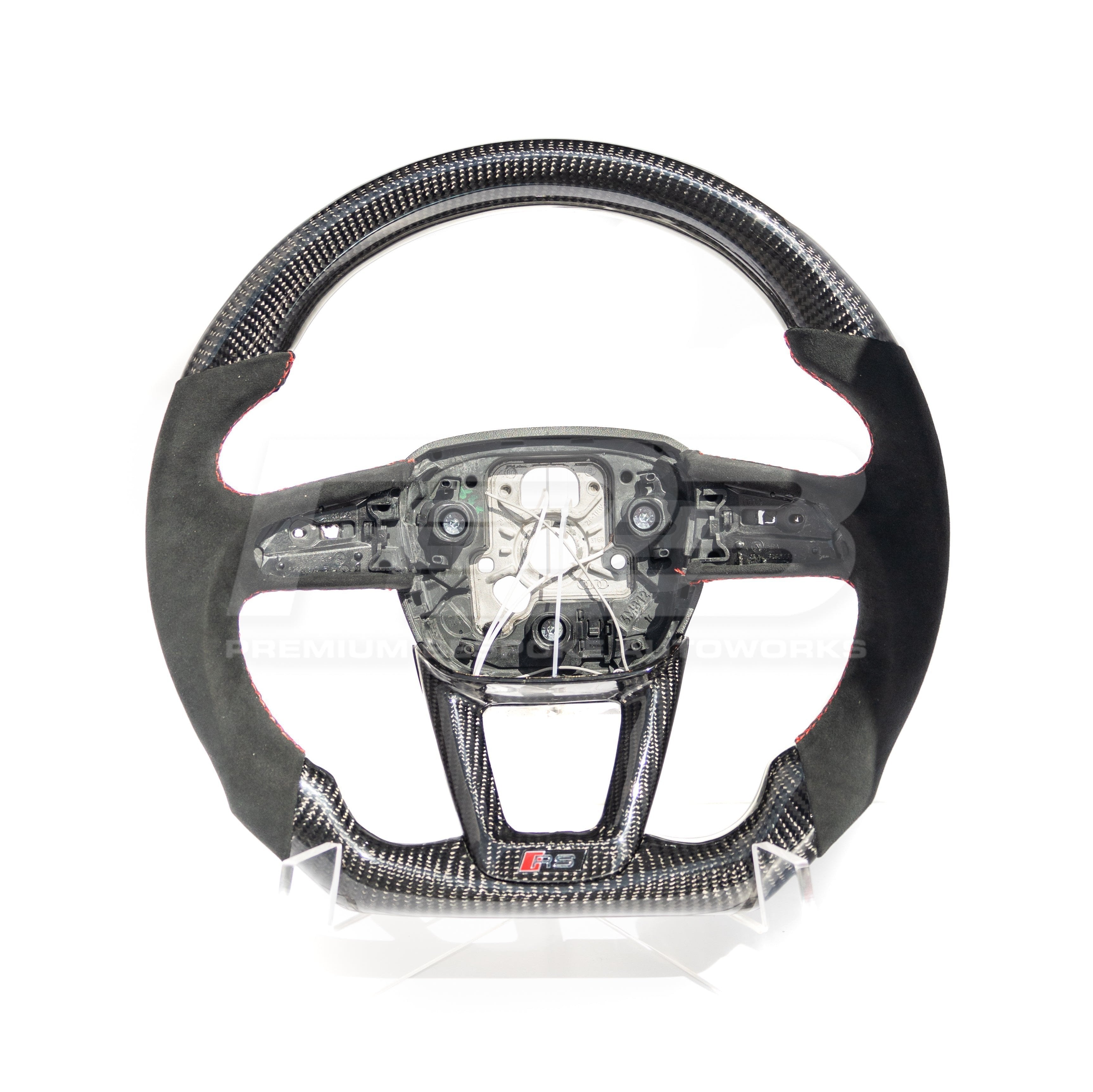 Audi RS Q8 Carbon Fibre Steering Wheel | Premium Bespoke AutoWorks