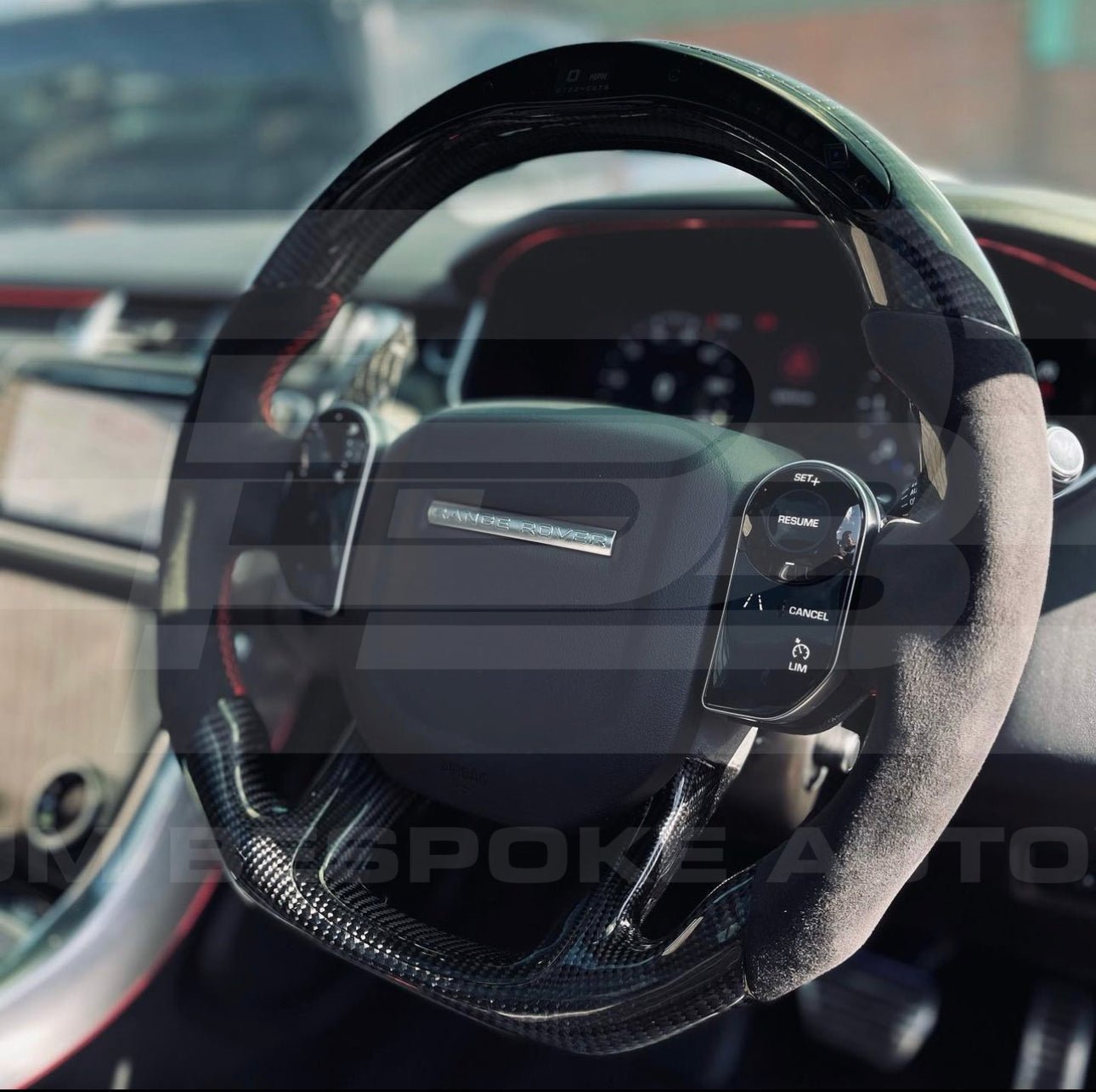 Range Rover Sport L494 Custom Steering Wheel fitted
