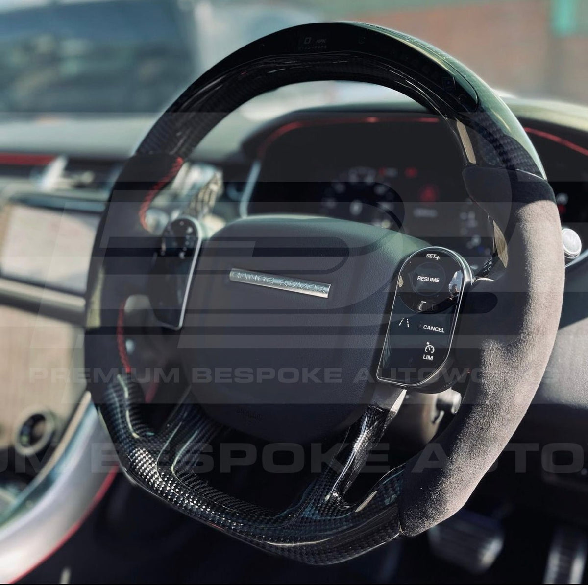 Range Rover Sport L494 Custom Steering Wheel fitted