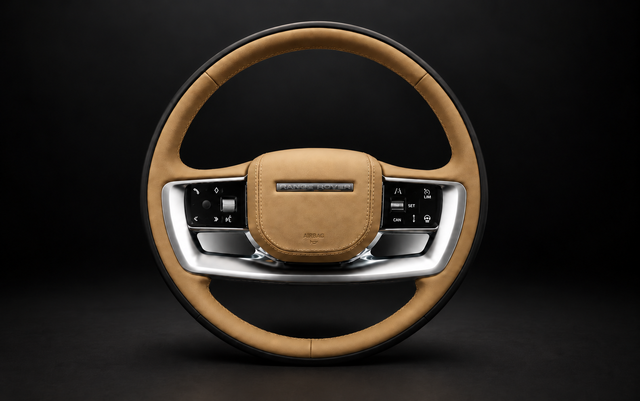 Range Rover L460 style steering wheel upgrade for the L405