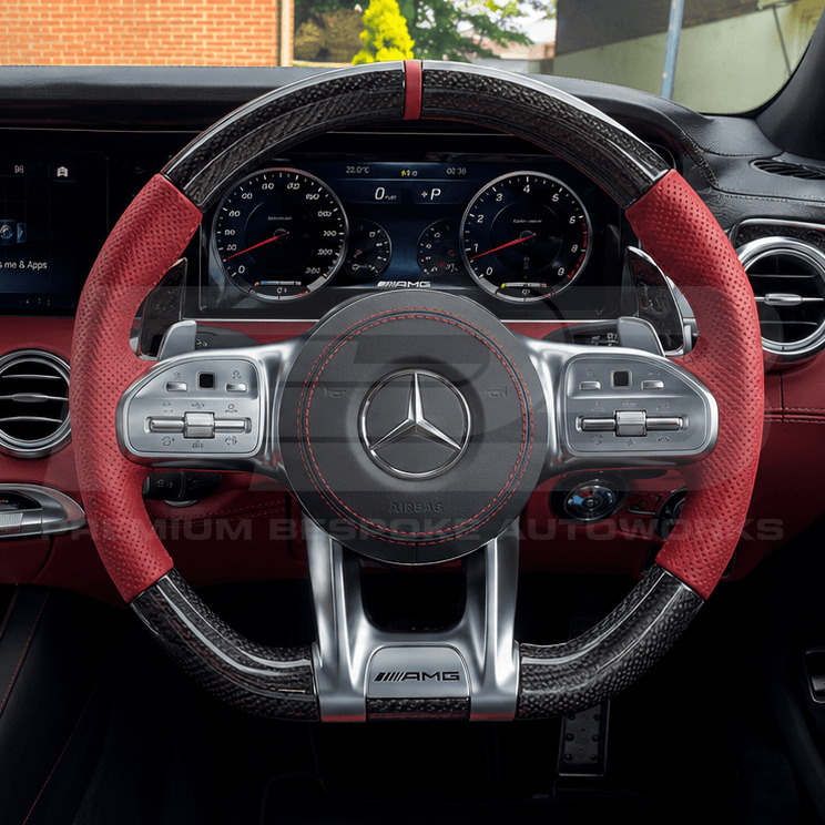 S63 W222 Carbon Fibre Steering Wheel