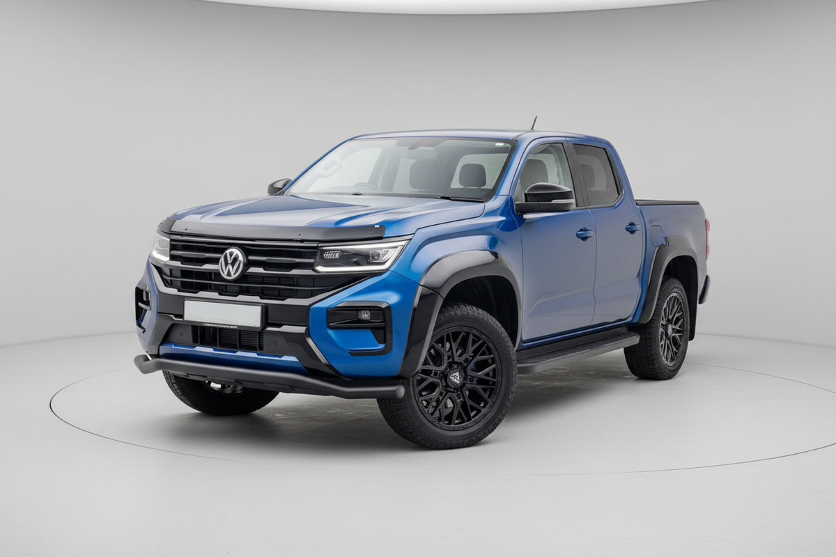 Volkswagen Amarok 2023+ Front Canard Loops V1 In Gloss Black