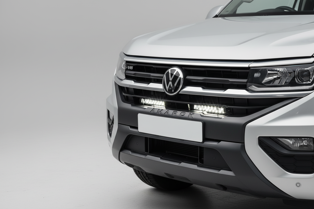 Volkswagen Amarok 2023+ Stealth LED Twin 10" Grill Integration Kit - 7,560 Lumens | Premium Bespoke AutoWorks