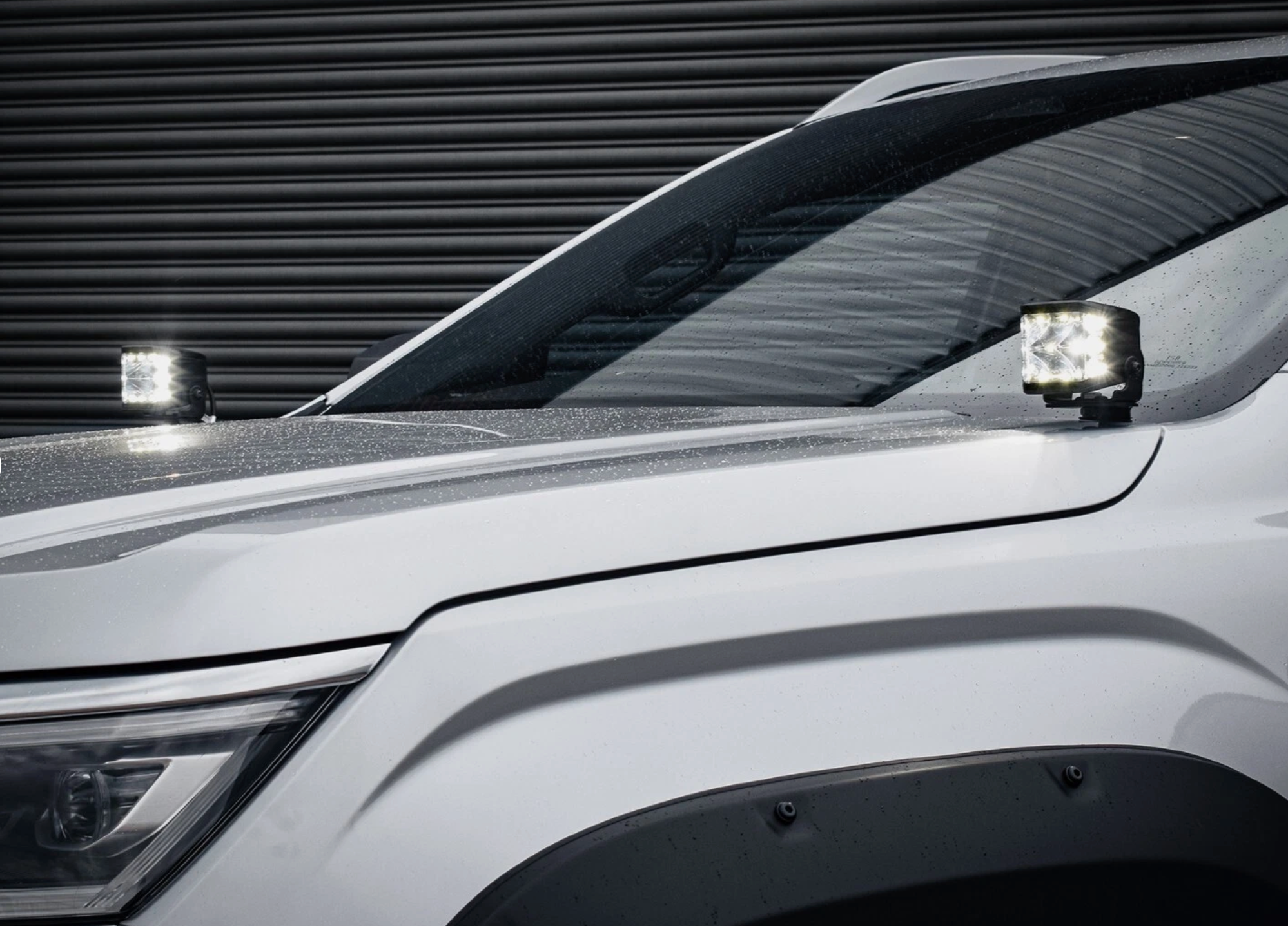 Volkswagen Amarok 2023+ Stealth LED Twin 4" Dark Force Bonnet Kit 16,800 Lumens