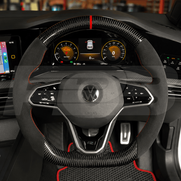 Volkswagen Golf GTI R MK8 Custom Steering Wheel, Build Your Own