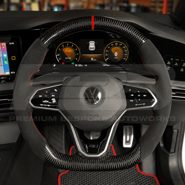 Volkswagen Golf GTI R MK8 Custom Steering Wheel, Build Your Own