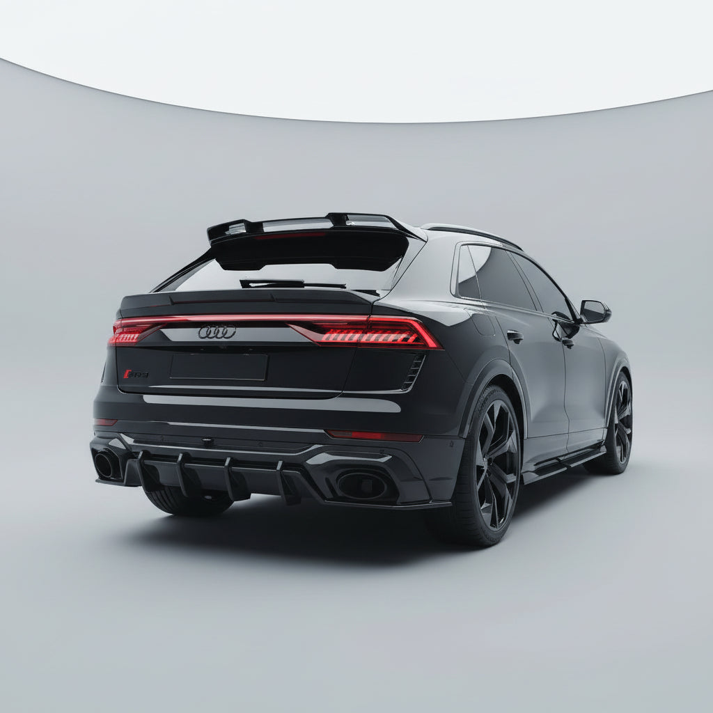 Audi RSQ8 4M Pre-Preg Carbon Fibre Rear Diffuser (2019-2024) - Premium Bespoke AutoWorks