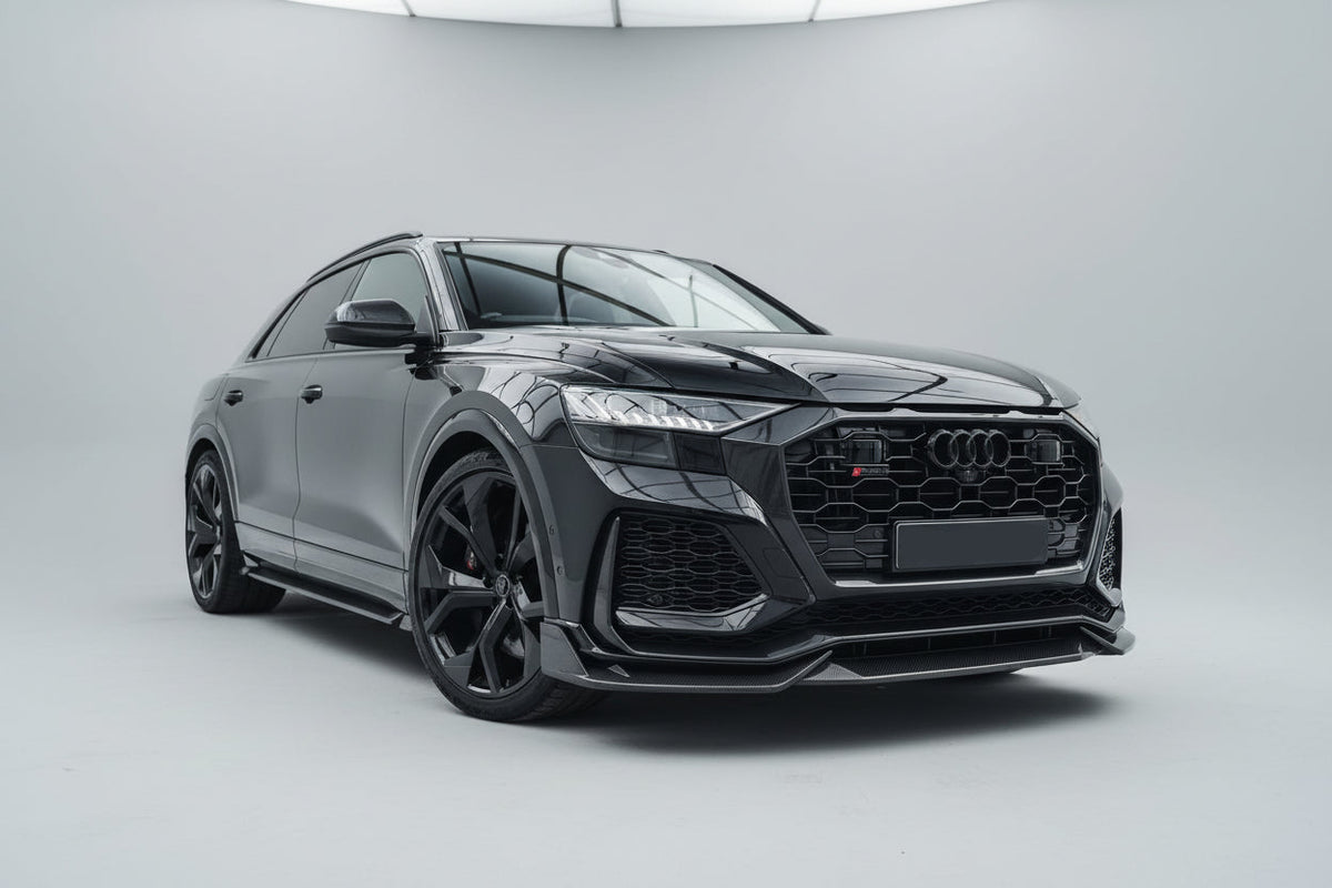 Audi RSQ8 4M Pre-Preg Carbon Fibre Front Splitter (2019-2024) | Premium Bespoke AutoWorks