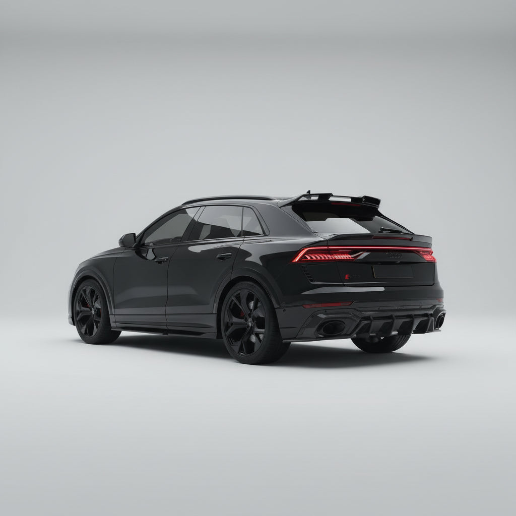 Audi RSQ8 4M Pre-Preg Carbon Fibre Rear Boot Spoiler (2019-2024) - Premium Bespoke AutoWorks