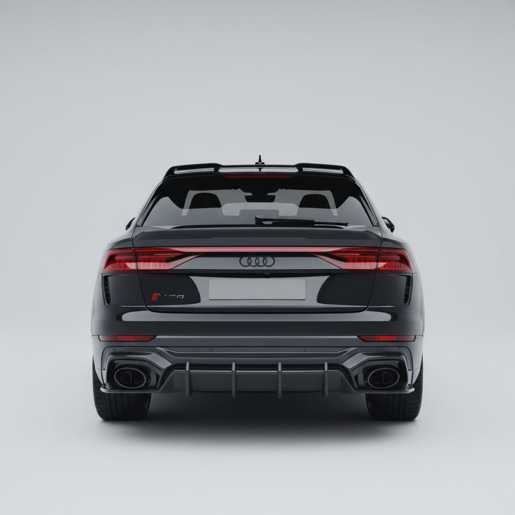 Audi RSQ8 4M Pre-Preg Carbon Fibre Rear Diffuser (2019-2024) - Premium Bespoke AutoWorks
