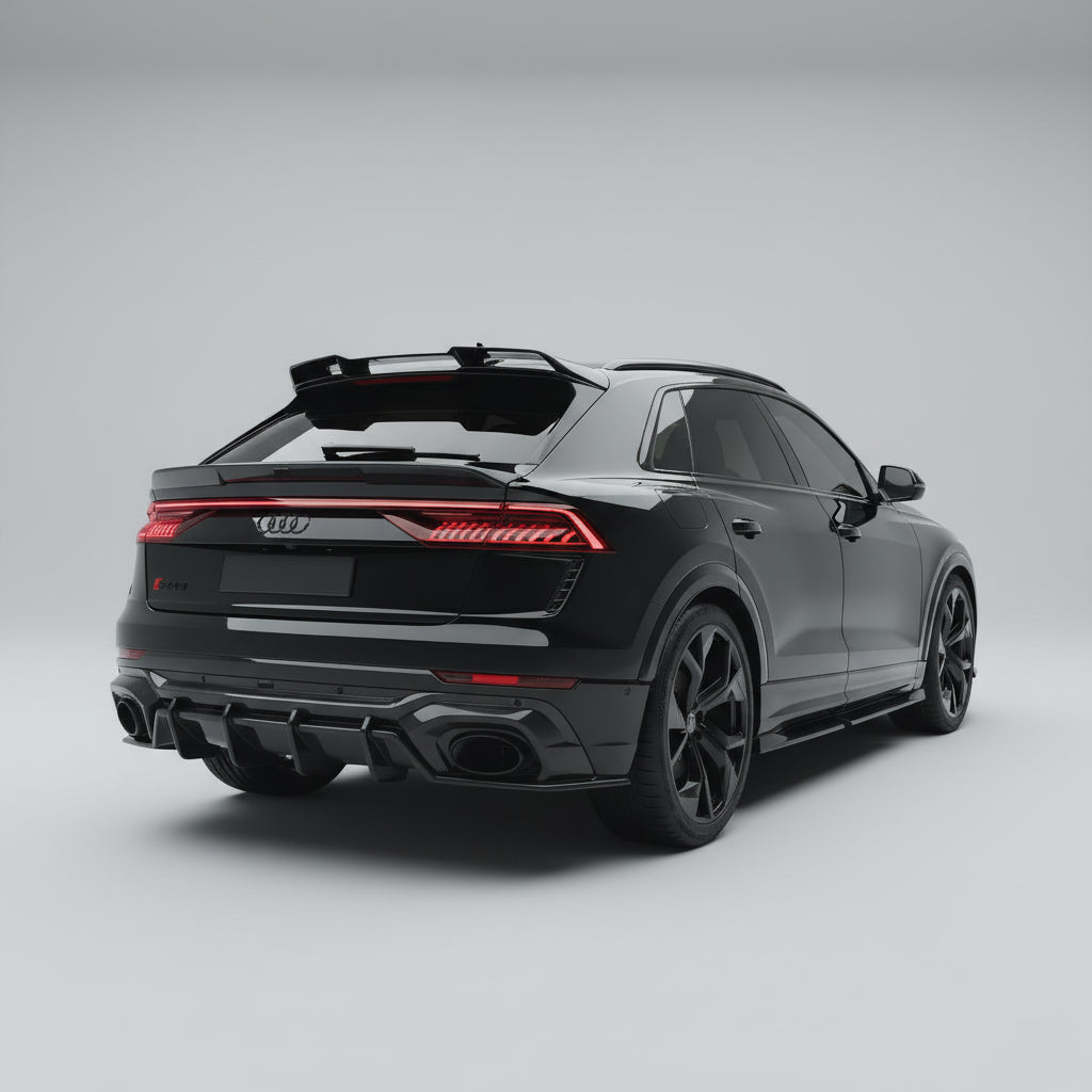 Audi RSQ8 4M Pre-Preg Carbon Fibre Rear Roof Spoiler (2019-2024) - Premium Bespoke AutoWorks