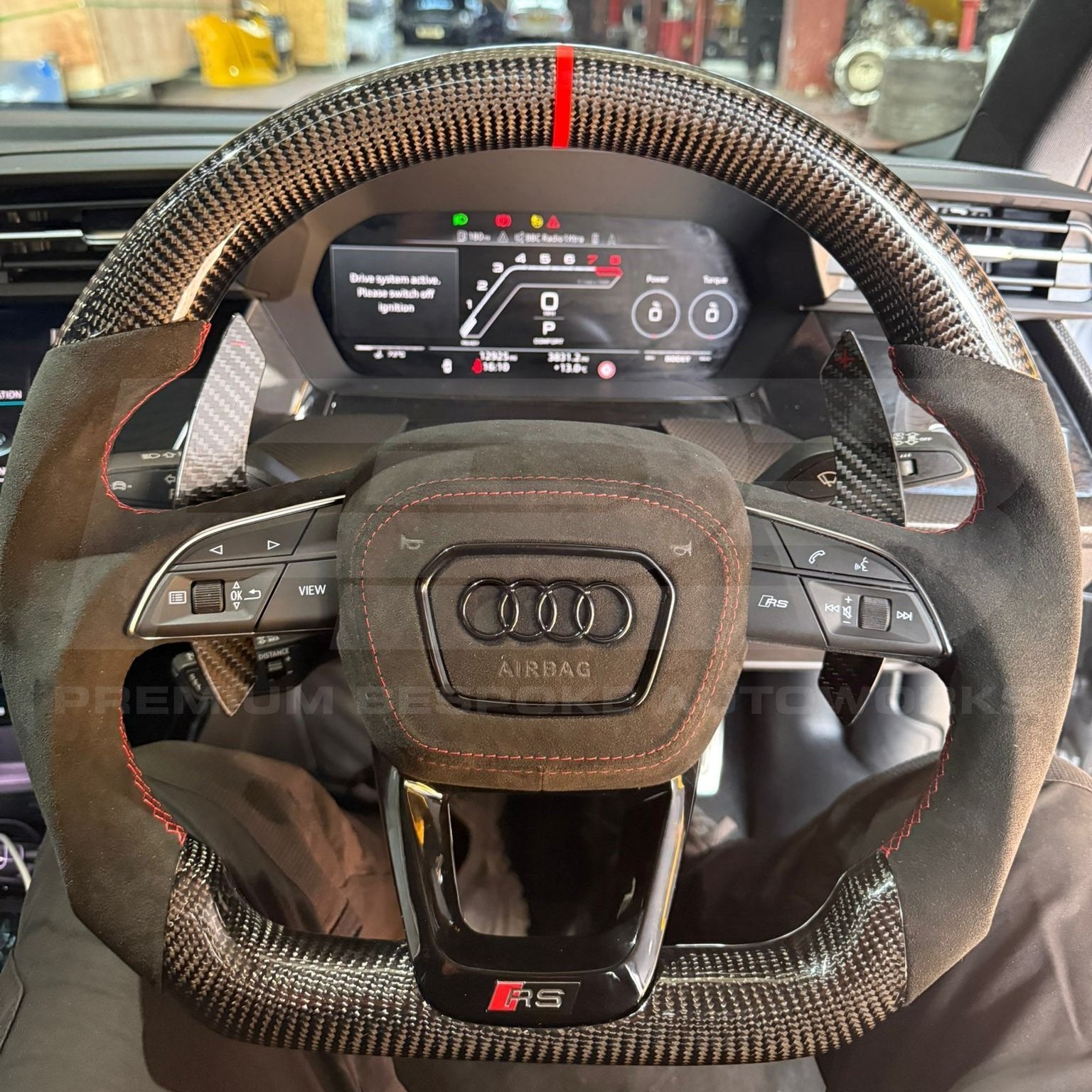 Audi Build Your Own custom steering wheel, configured to your spec