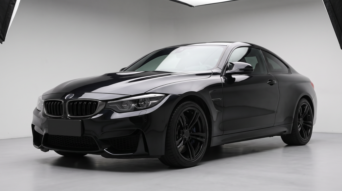 BMW 4 Series F32 F33, M3 F80 & M4 F82 F83 Carbon Fibre Double Slat Kidney Grilles (2014-2020) fitted - Premium Bespoke AutoWorks