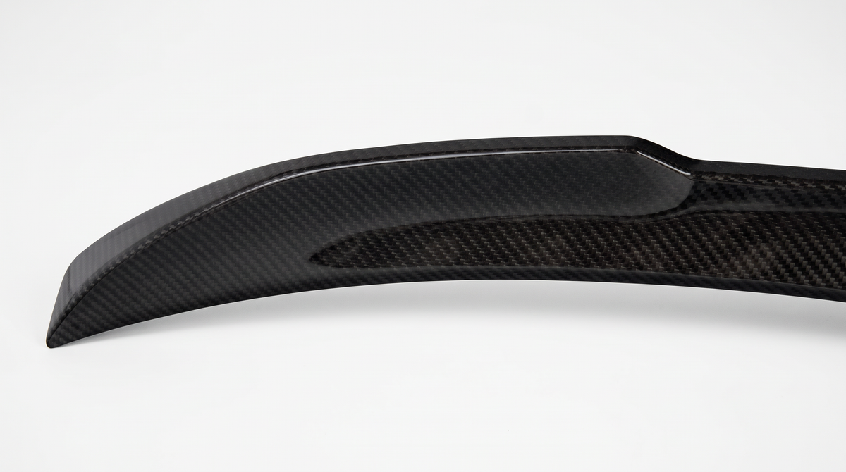 BMW 5 Series G30 & M5 F90 Pre-Preg Carbon Fibre CS Rear Spoiler detail (2017-2023) - Premium Bespoke AutoWorks