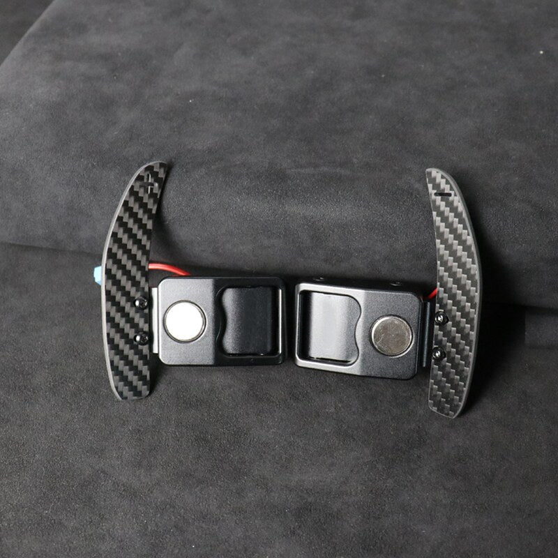 BMW F Series magnetic paddle shifters, rear view | Premium Bespoke AutoWorks