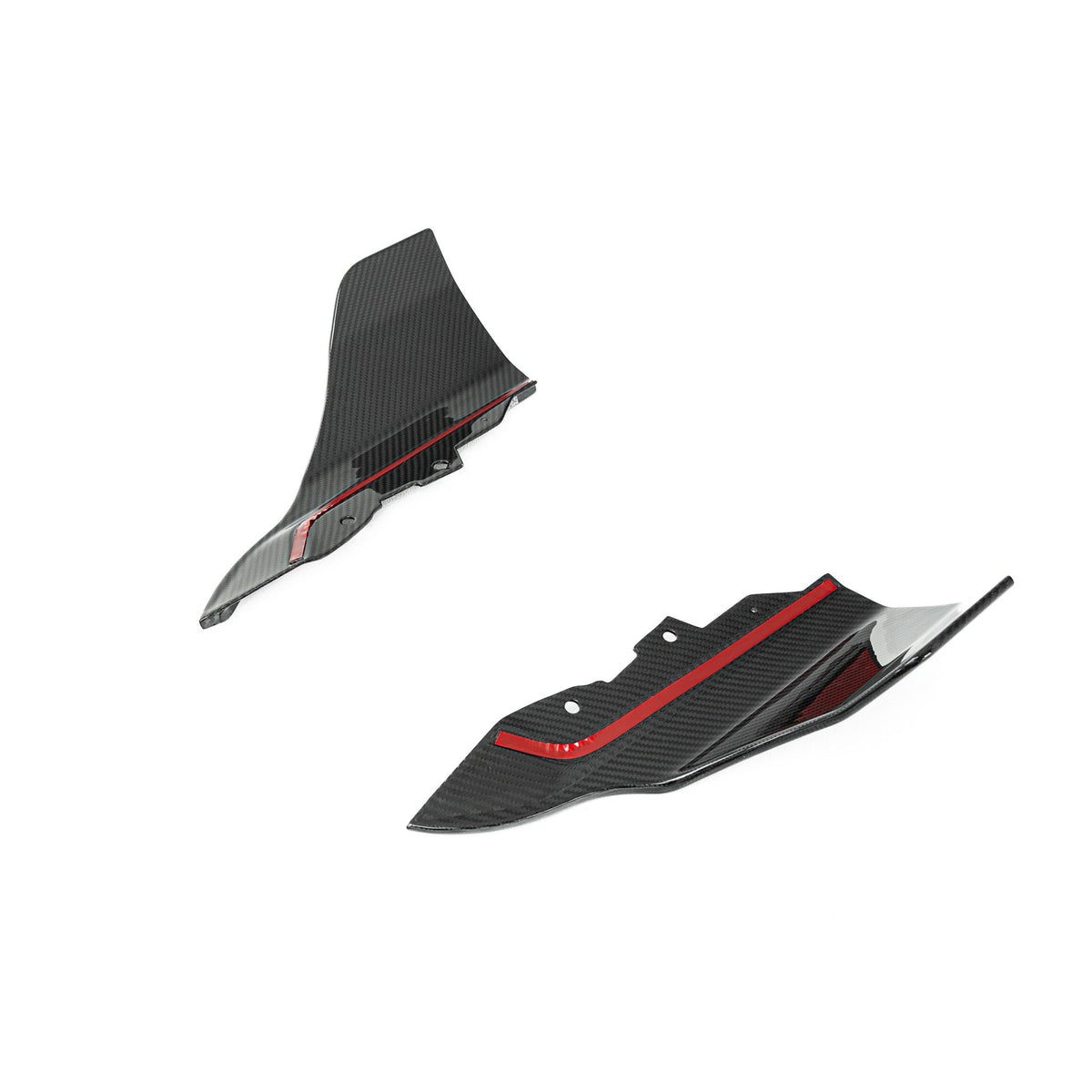 BMW M2 G87 TR87 carbon fibre rear bumper winglets