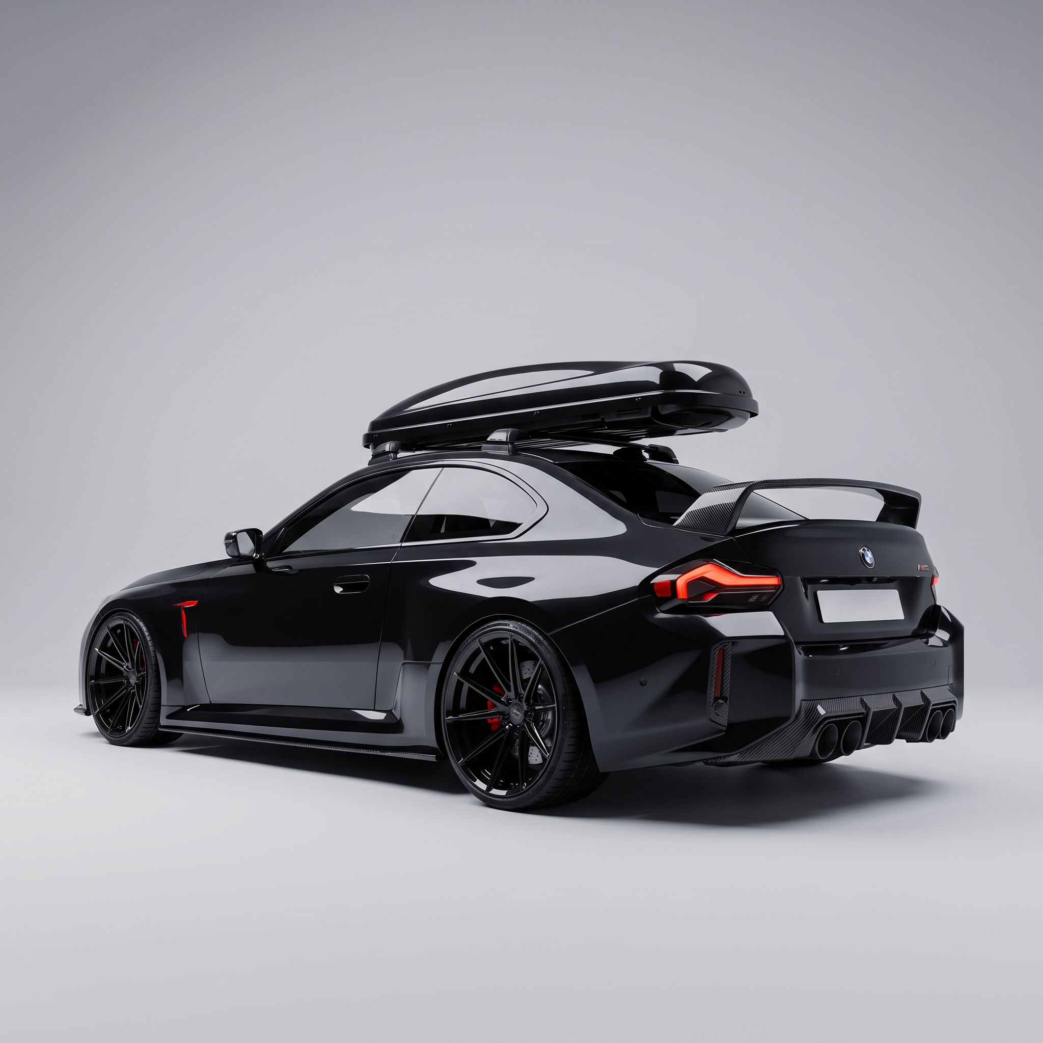 BMW M2 G87 pre-preg carbon fibre TR87 rear diffuser fitted