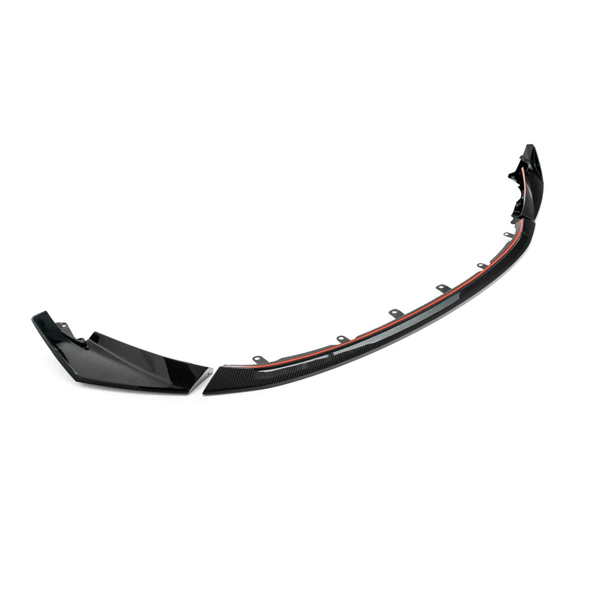 BMW M3 G80 G81 & M4 G82 G83 Pre-Preg Carbon Fibre T-CSL Front Splitter (2021+) - Premium Bespoke AutoWorks
