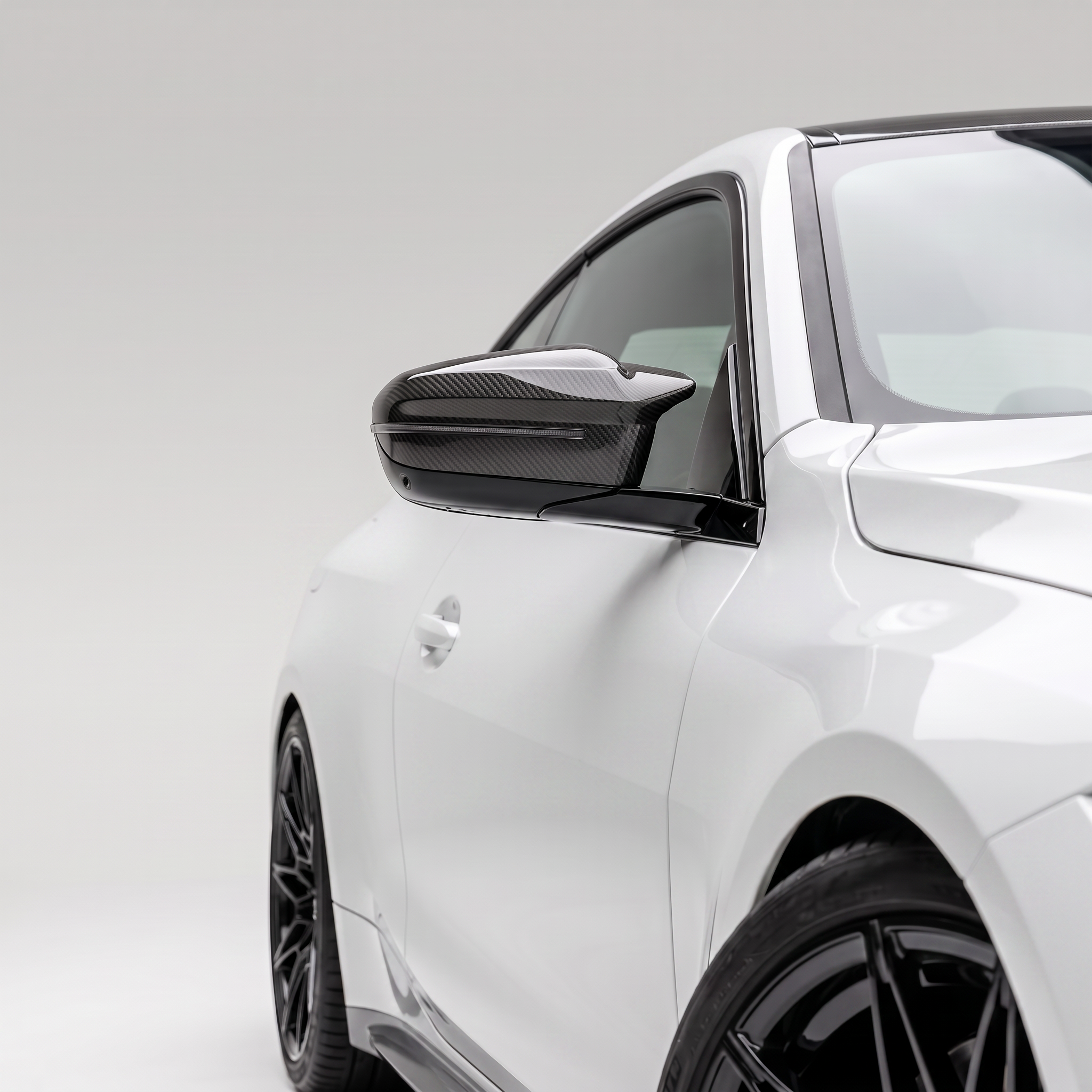 BMW M5 G90, 5 Series G60 & X3 G45 pre-preg carbon fibre M mirror covers