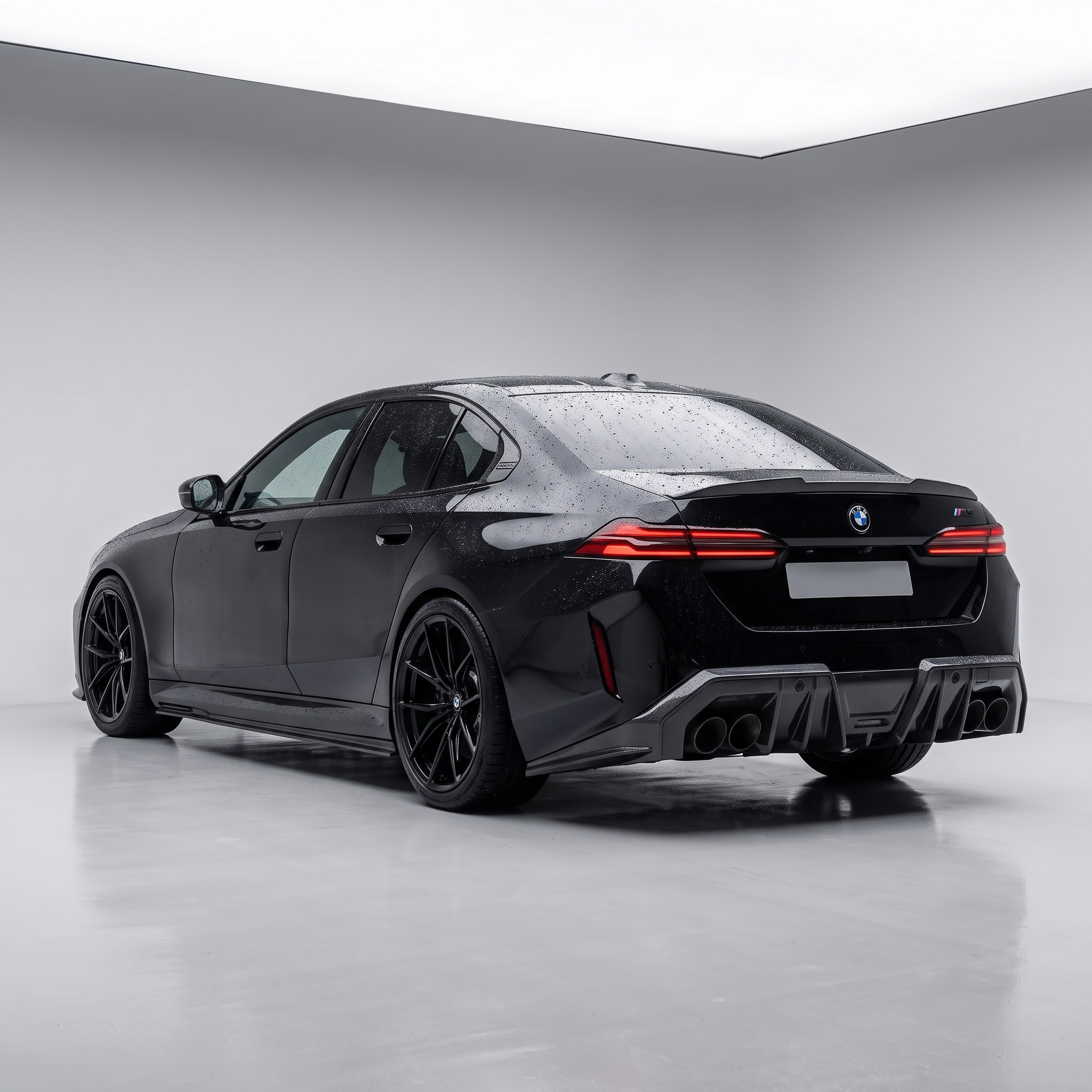 BMW M5 G90 Saloon PR-1 carbon body kit fitted