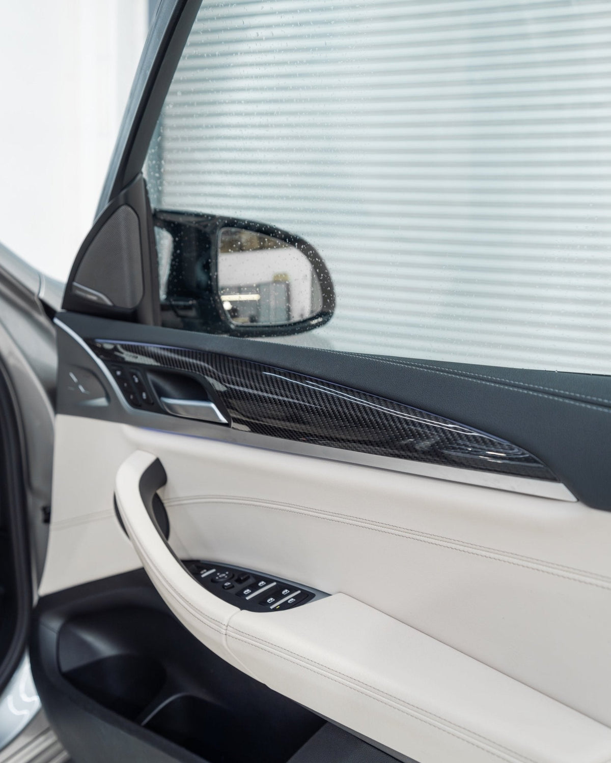 BMW X3M F97 & X4M F98 Carbon Fibre Interior Trim Overlay Set (2019+) - Premium Bespoke AutoWorks