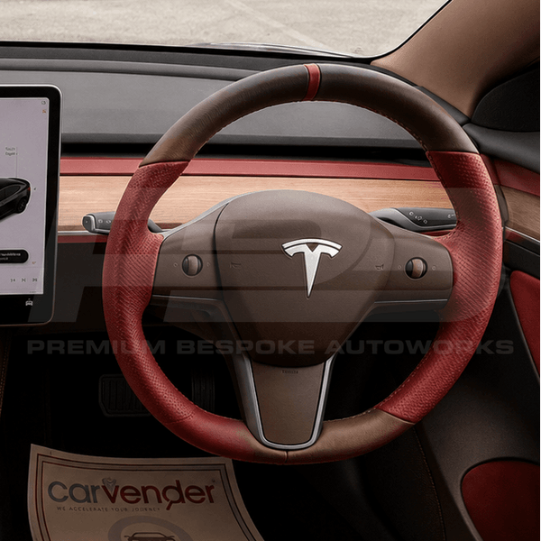 Tesla Model 3 Pre-2023 Facelift Custom Steering Wheel, Build Your Own