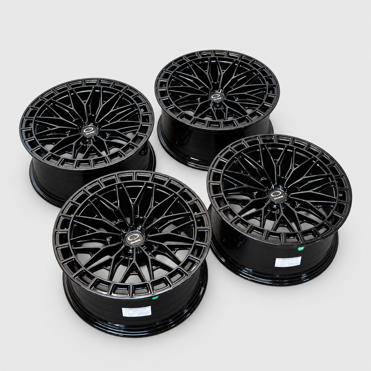 Ford Ranger 20 inch gloss black flow formed alloy wheels set of four - Premium Bespoke AutoWorks