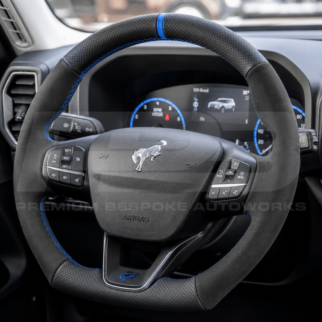 Ford Bronco Gen 6 custom steering wheel, built to order by Premium Bespoke AutoWorks