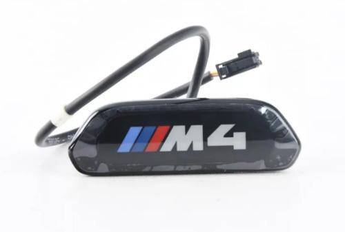 M Performance Black Model Seat Badges for BMW M4 (2014-2020, F82) - Premium Bespoke AutoWorks