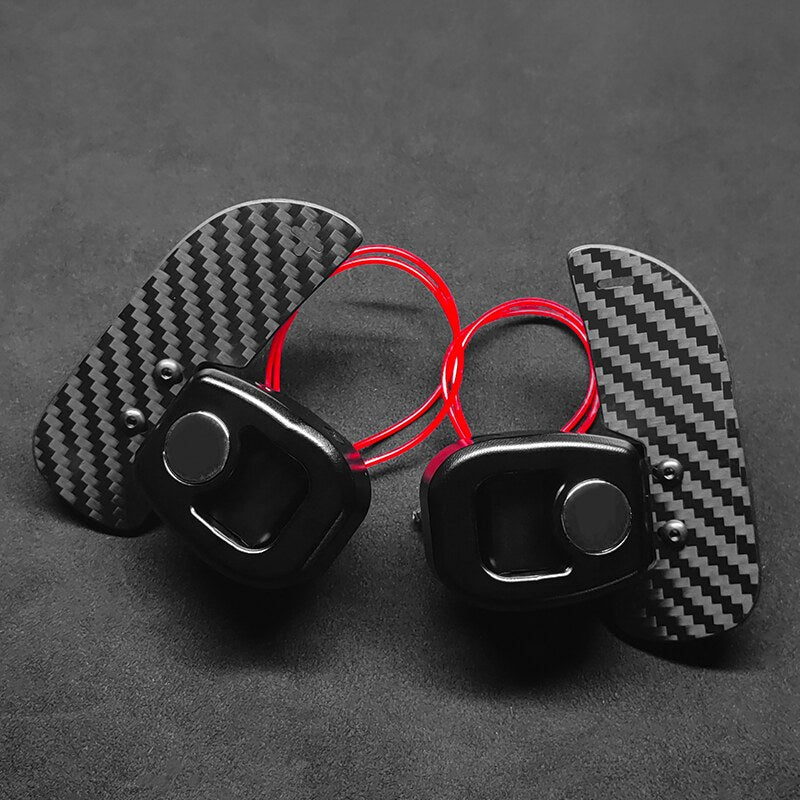 Mercedes-AMG magnetic paddle shifters, rear view | Premium Bespoke AutoWorks