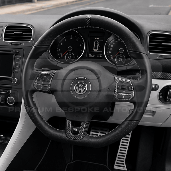 Volkswagen Golf GTI R MK6 Custom Steering Wheel, Build Your Own