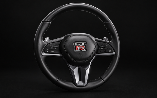 Nissan GT-R R35 EBA steering wheel upgrade for DBA cars