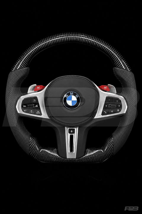 BMW M4 G82 Custom Steering Wheel, Carbon Perf, Made to Order