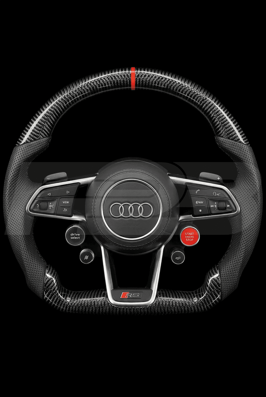 Audi R8 Carbon Perf — complete view, Black stitching