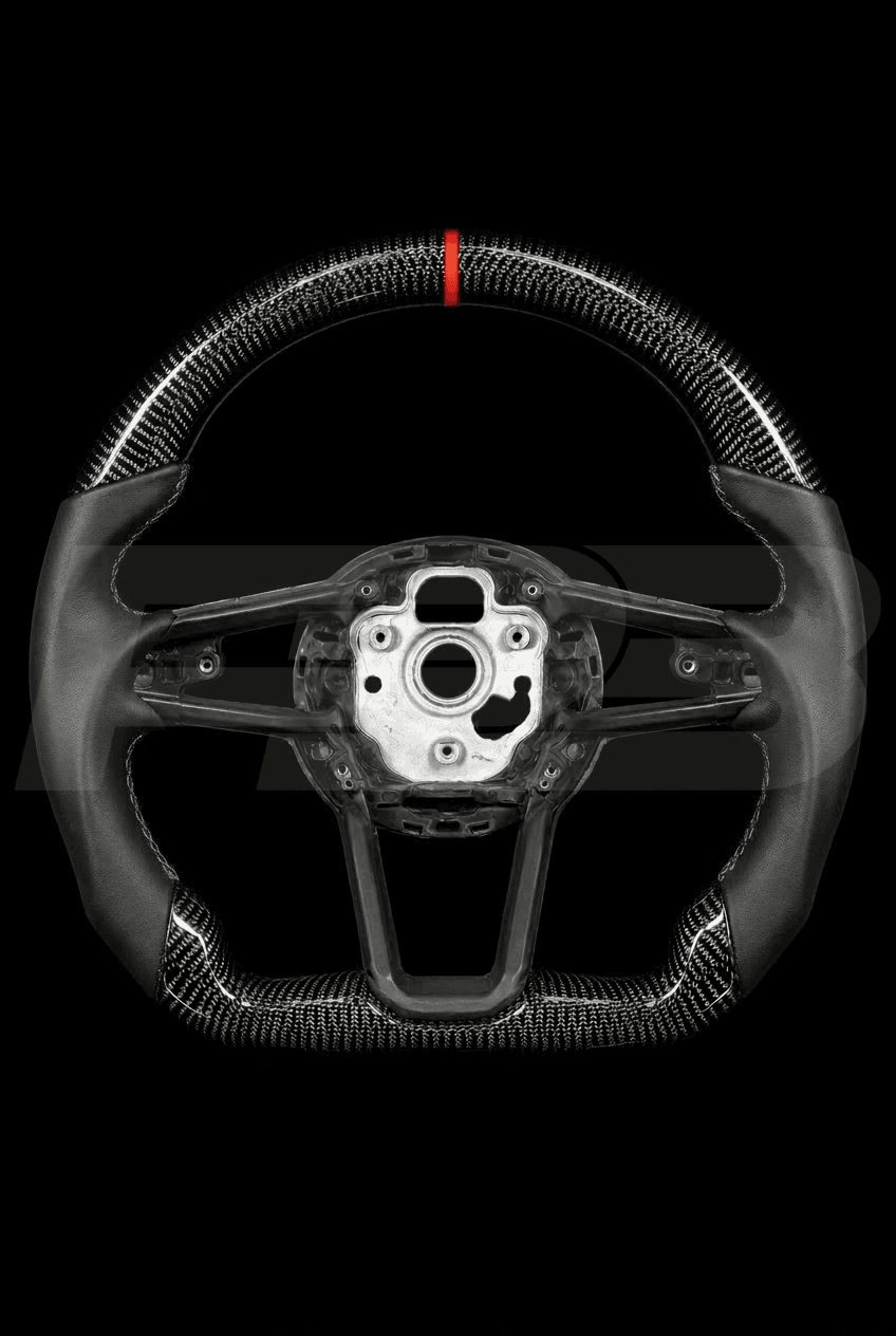 Audi R8 Carbon Sport — exposed view, Black stitching