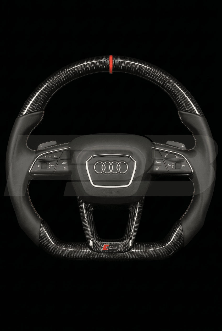 Audi RS Q8 Carbon Sport — complete view, Brown stitching